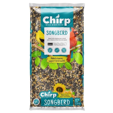 Petpurifiers 5 lbs Songbird Wild Bird Black Oil Sunflower Wild Bird Food PE3307002